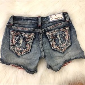 Grace in LA Shorts Freedom Lover Denim Jean 25”